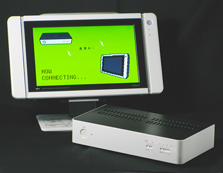 防水ワイヤレスモニター LINK ZABADY VW-J107W