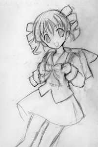 満月…には見えない…。微妙にミナヨ似な気がしないでもない。